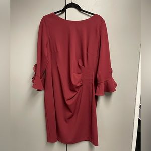 Karl Lagerfeld dress, Cranberry colored Size 16